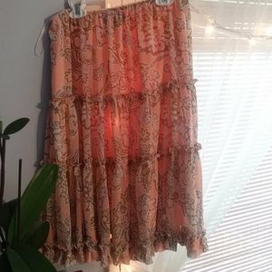 Summer skirt, knee length